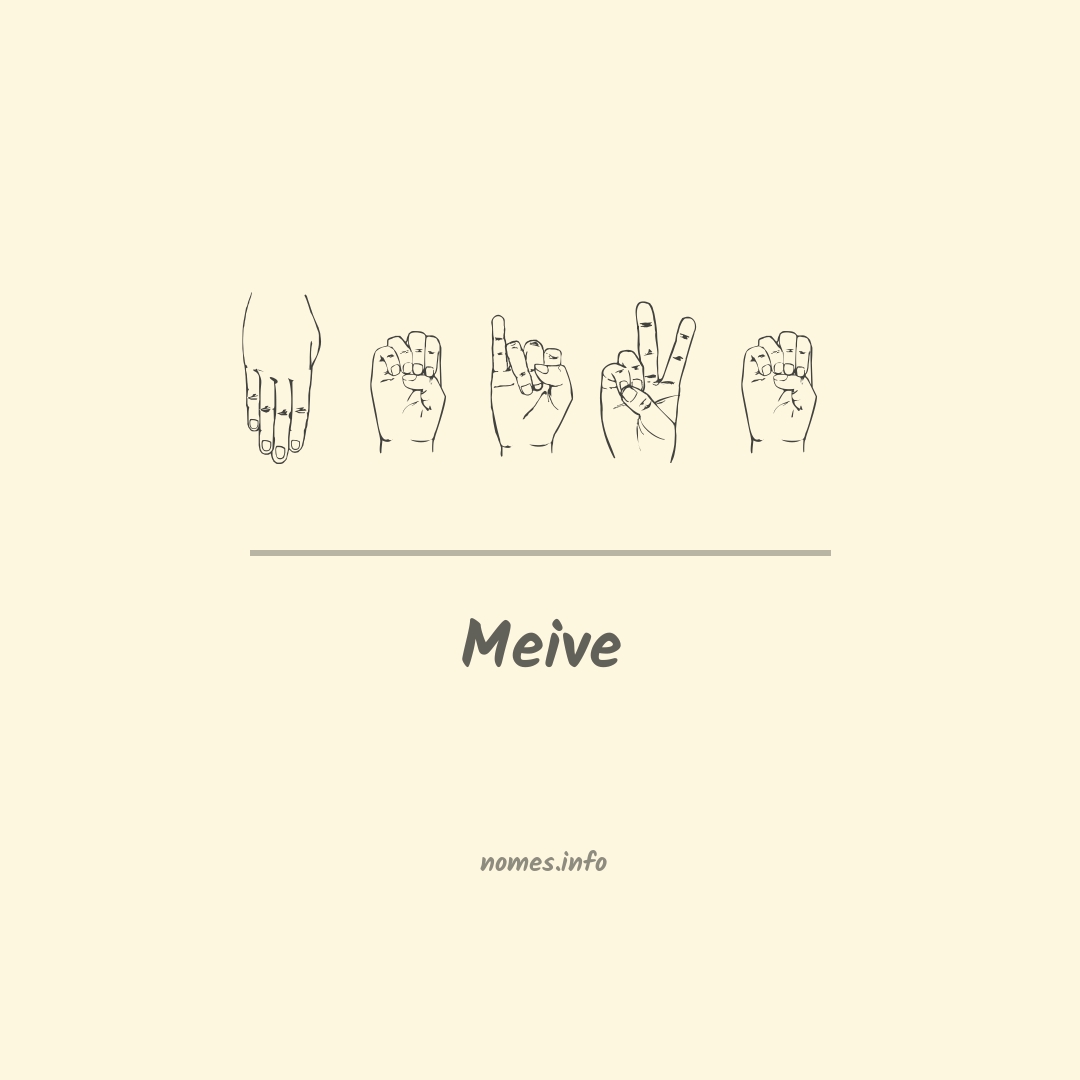 Meive em Libras