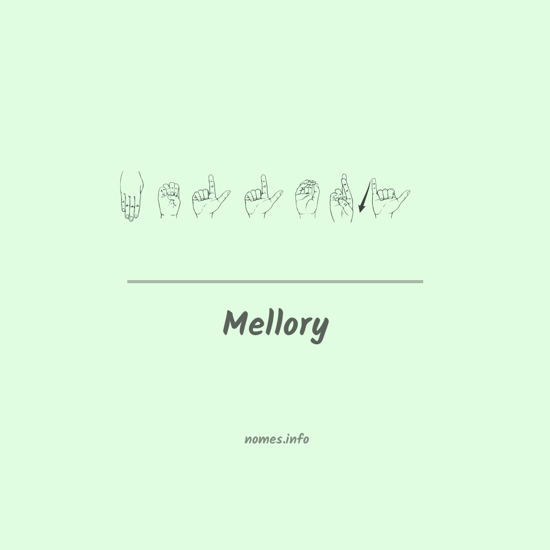 Mellory em Libras