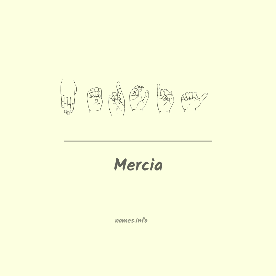 Mercia em Libras