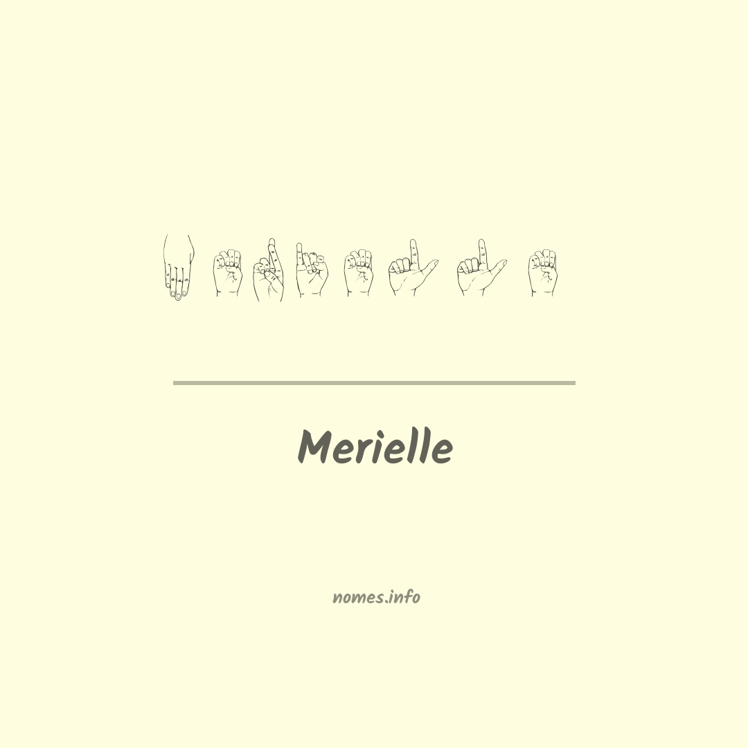 Merielle em Libras