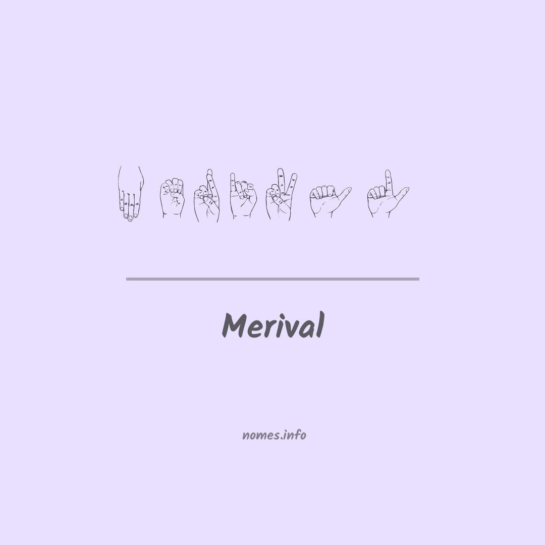 Merival em Libras