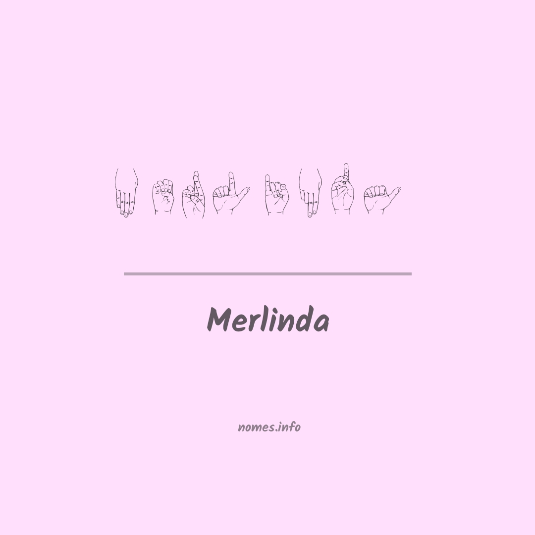 Merlinda em Libras