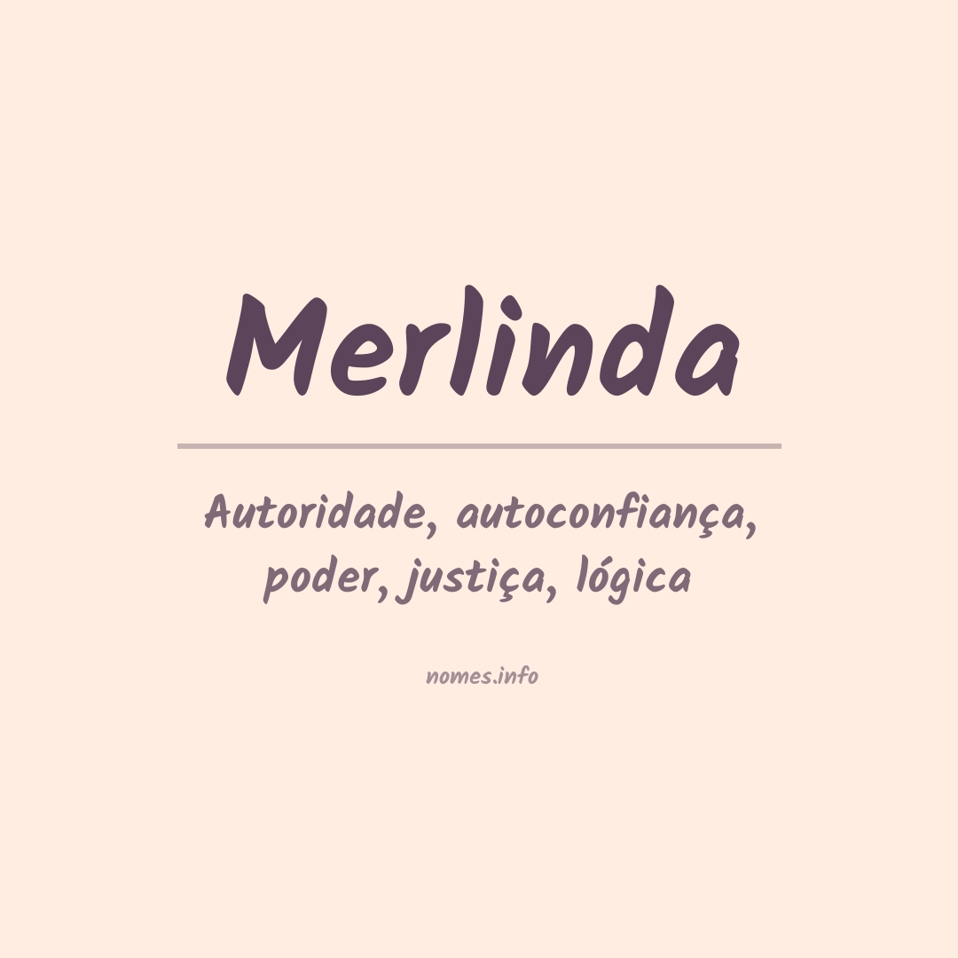 Significado do nome Merlinda