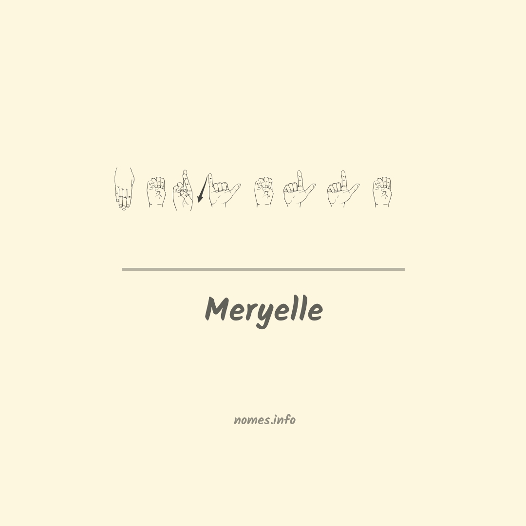 Meryelle em Libras