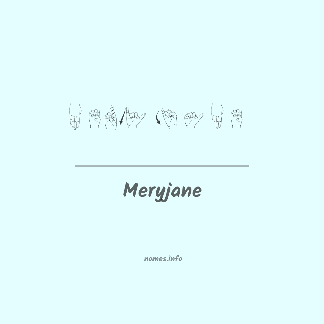 Meryjane em Libras