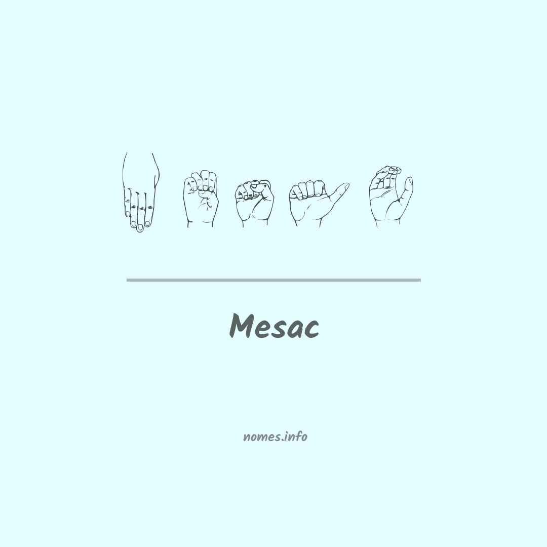 Mesac em Libras