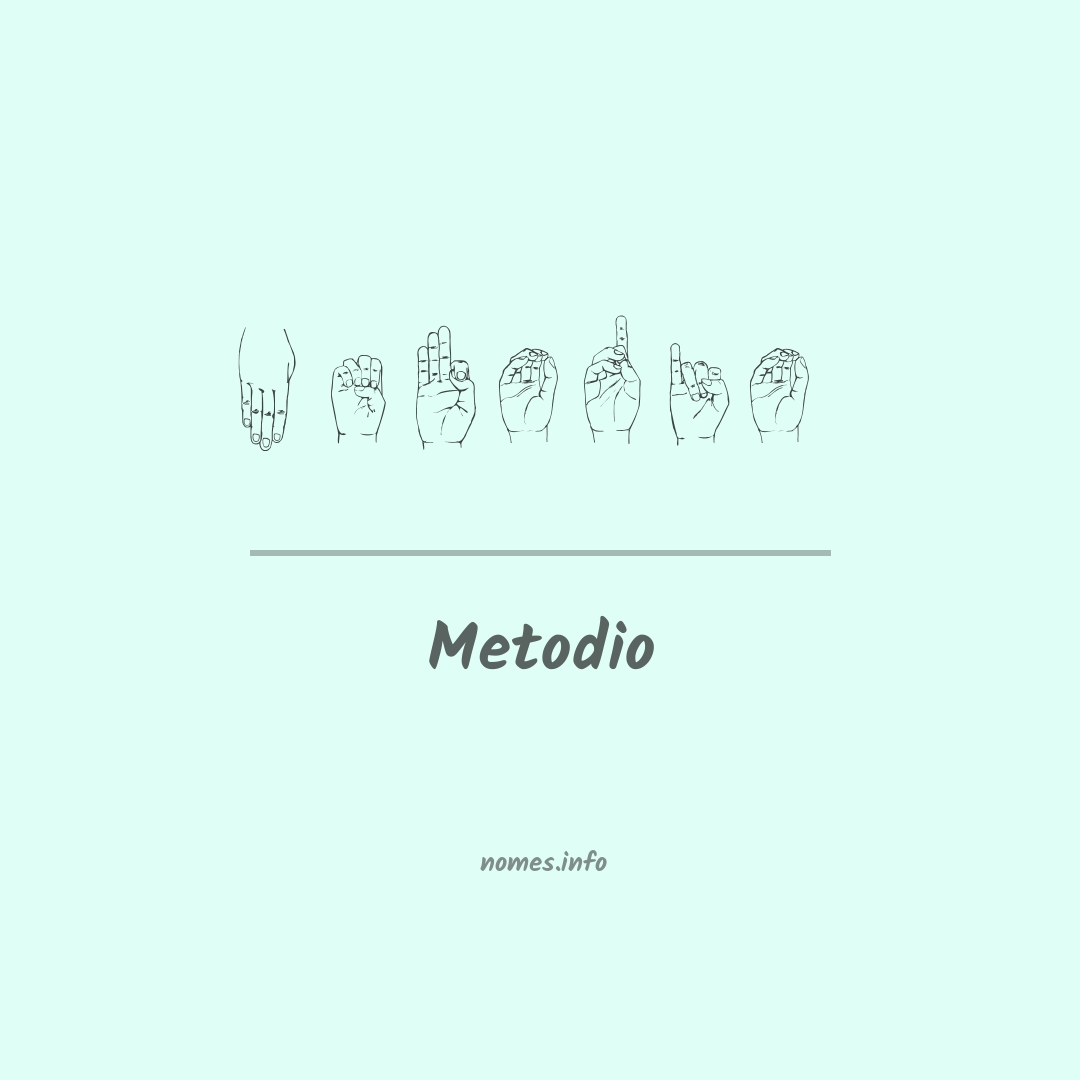 Metodio em Libras