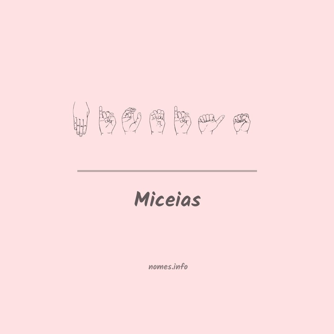 Miceias em Libras