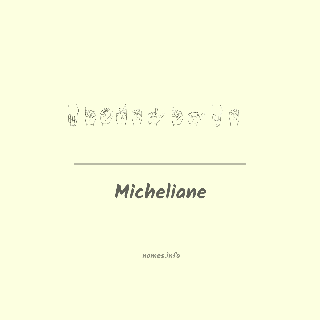 Micheliane em Libras