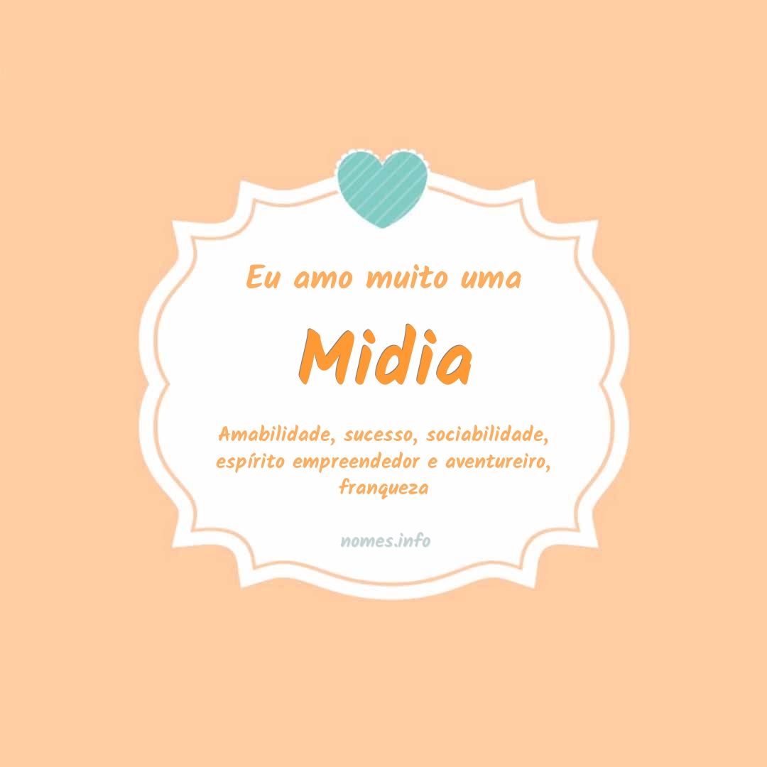 Eu amo muito Midia
