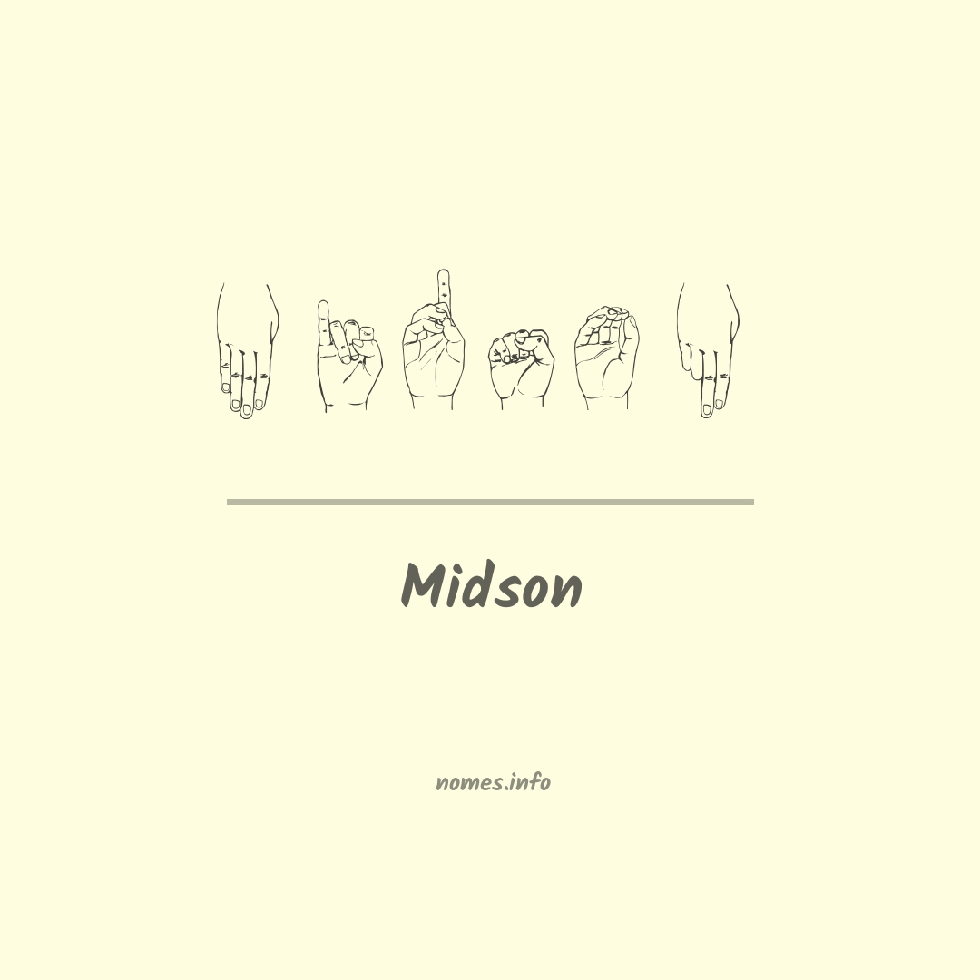 Midson em Libras