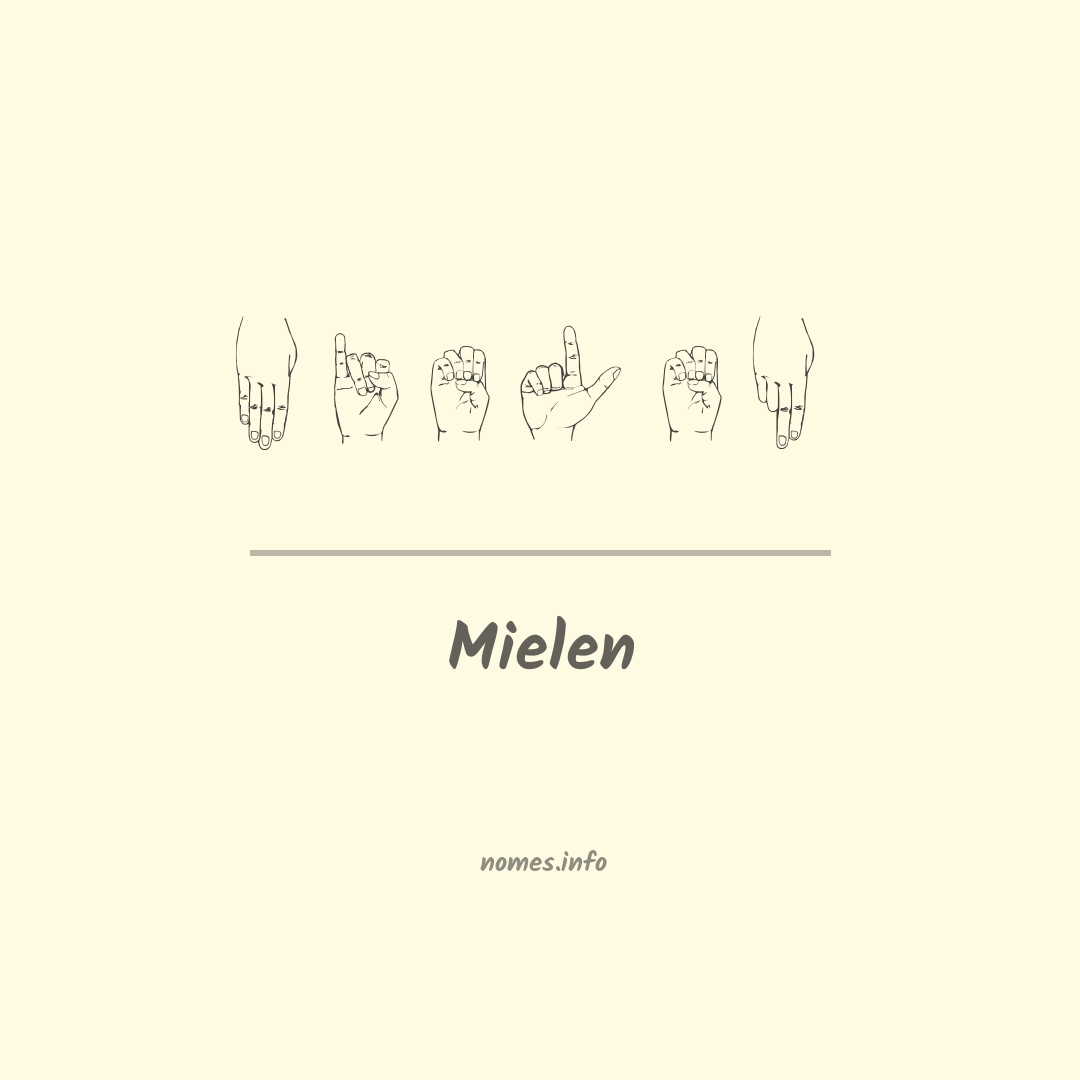 Mielen em Libras