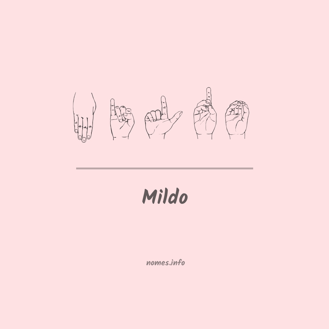 Mildo em Libras