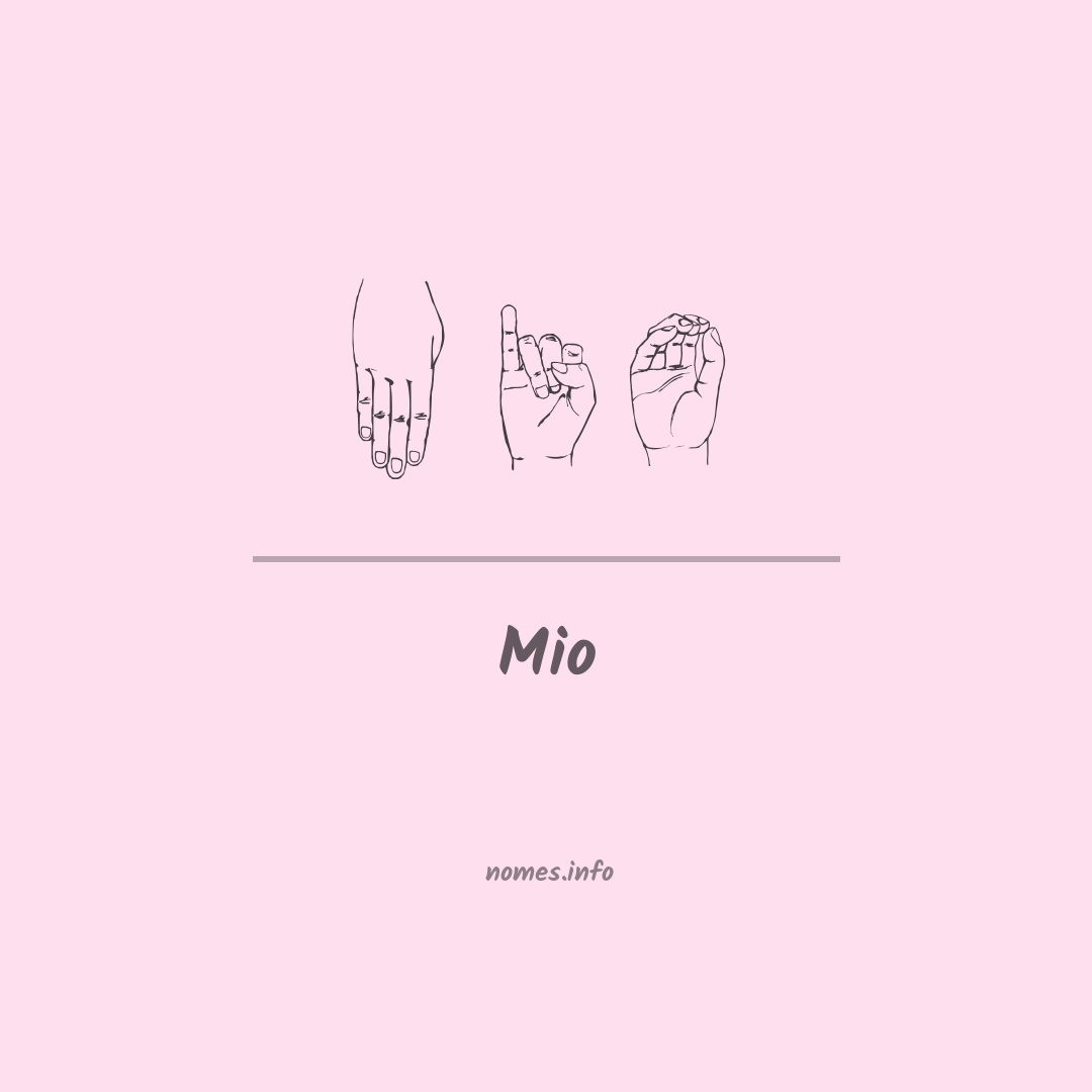 Mio em Libras