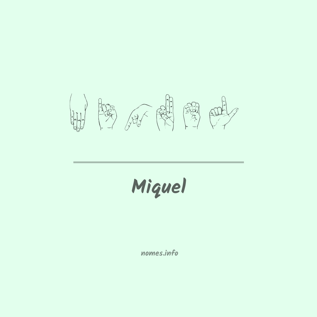 Miquel em Libras