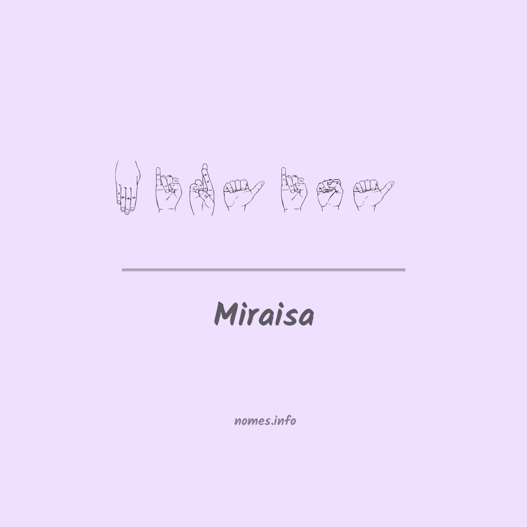 Miraisa em Libras