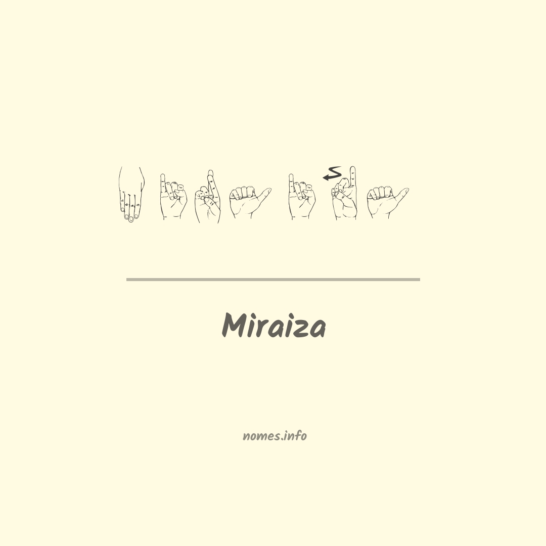 Miraiza em Libras