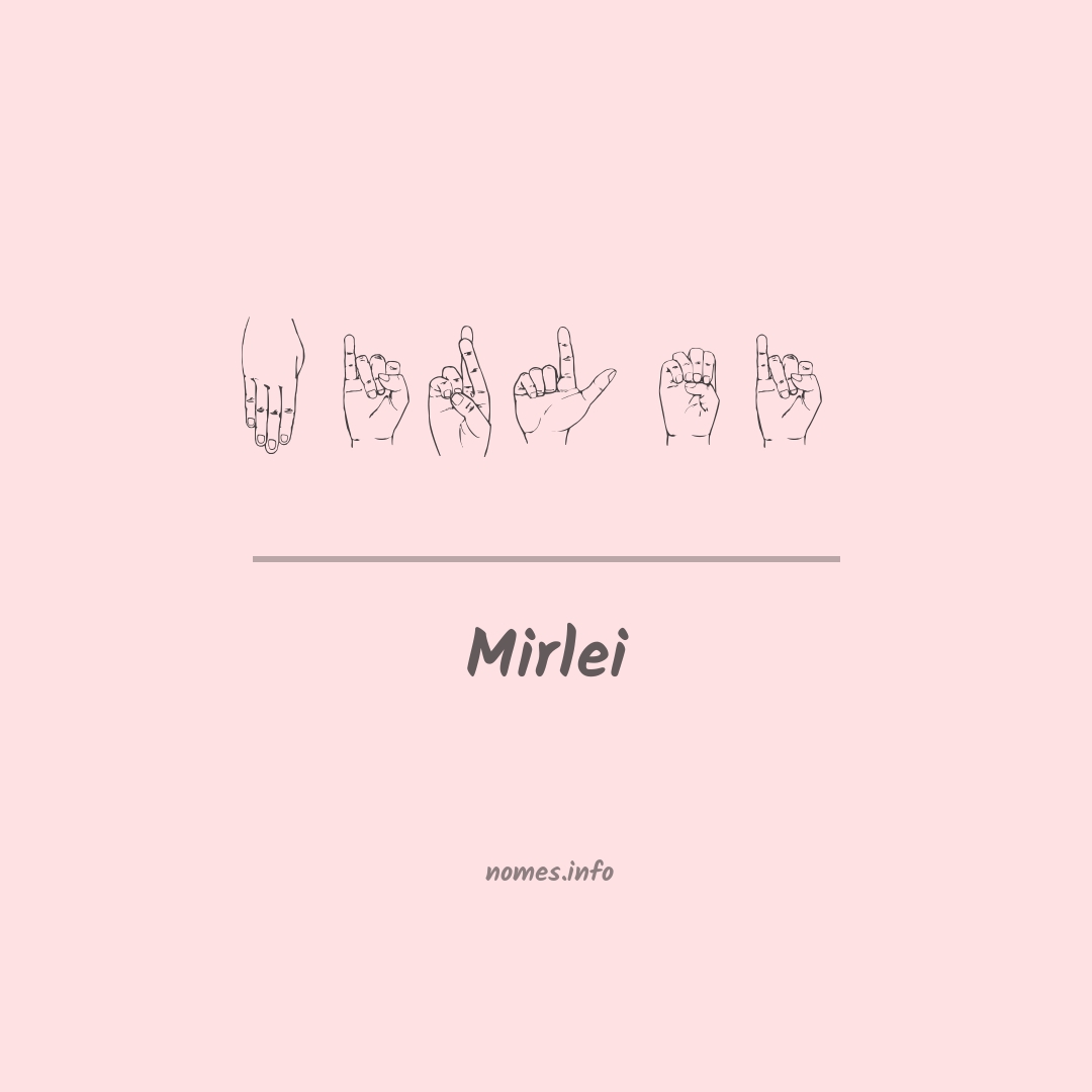 Mirlei em Libras