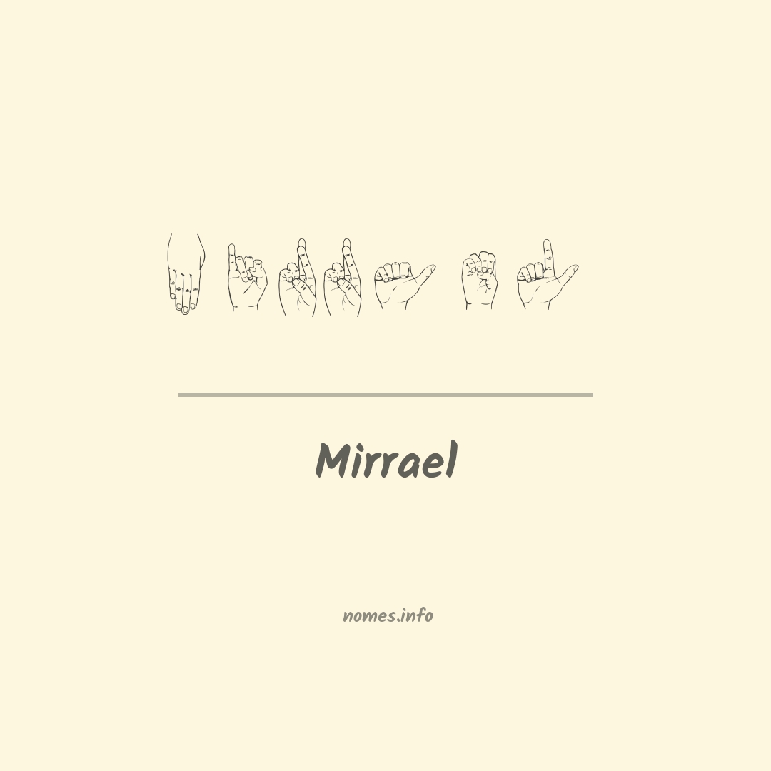 Mirrael em Libras