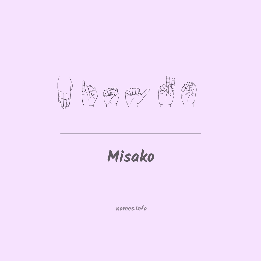 Misako em Libras