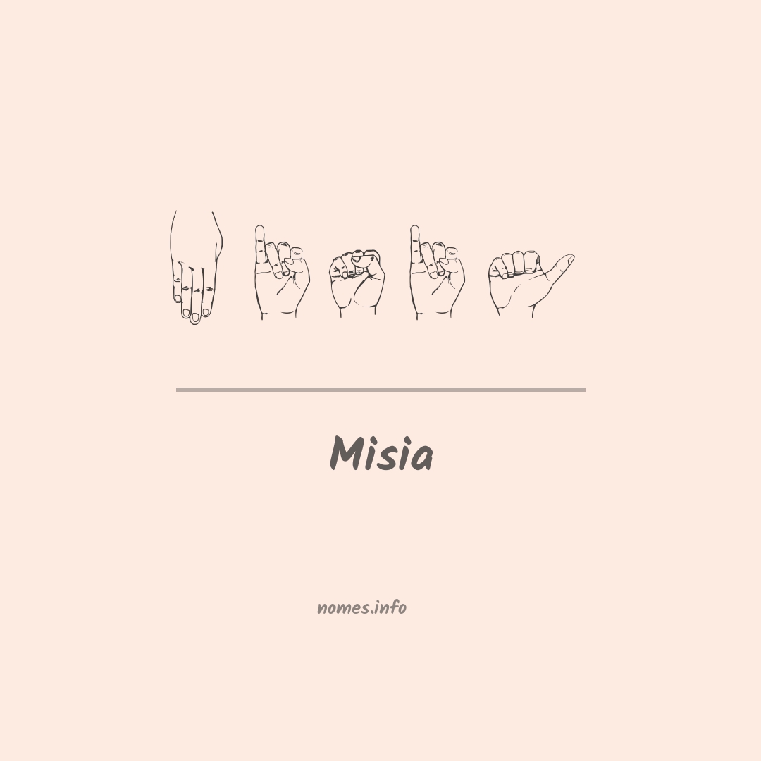 Misia em Libras