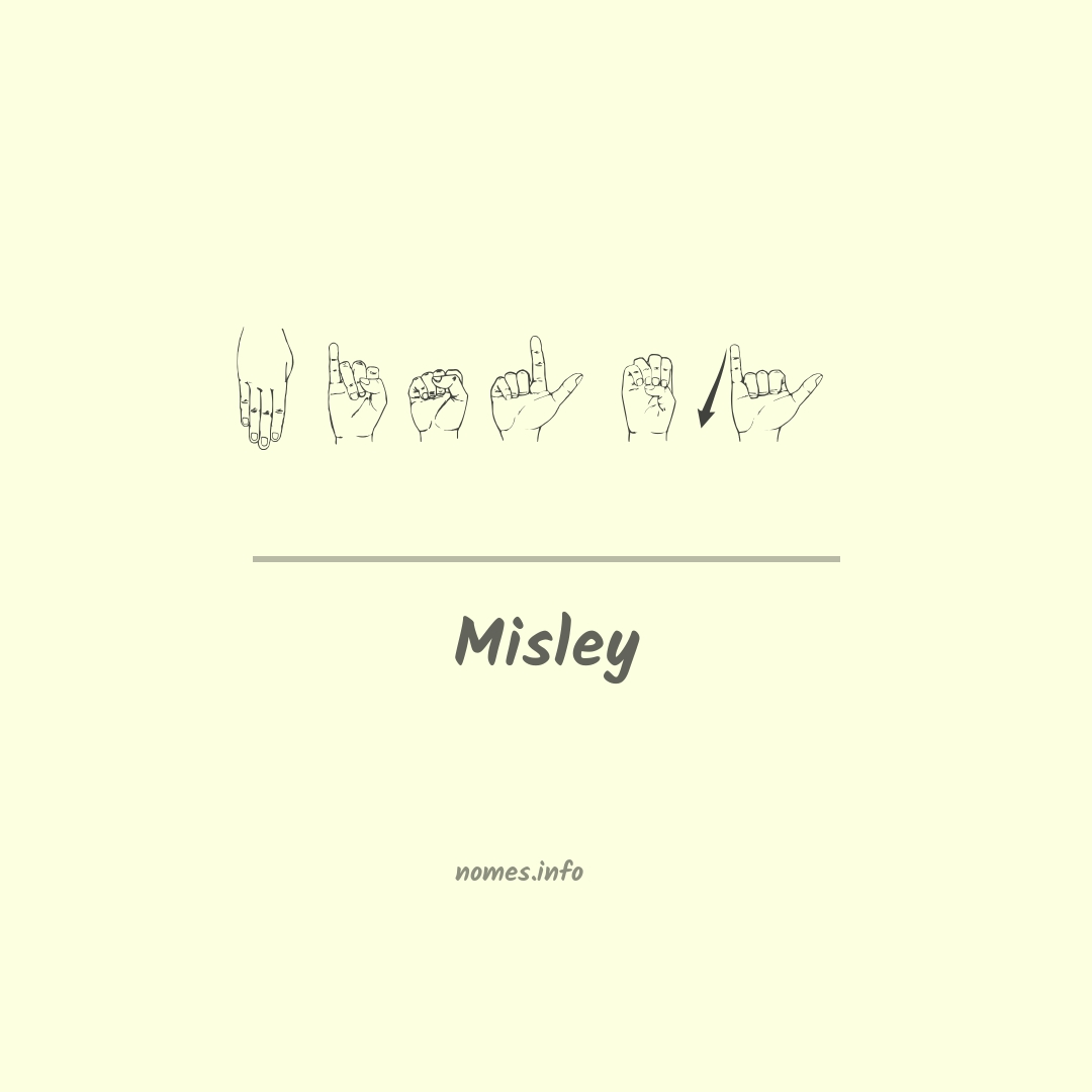 Misley em Libras
