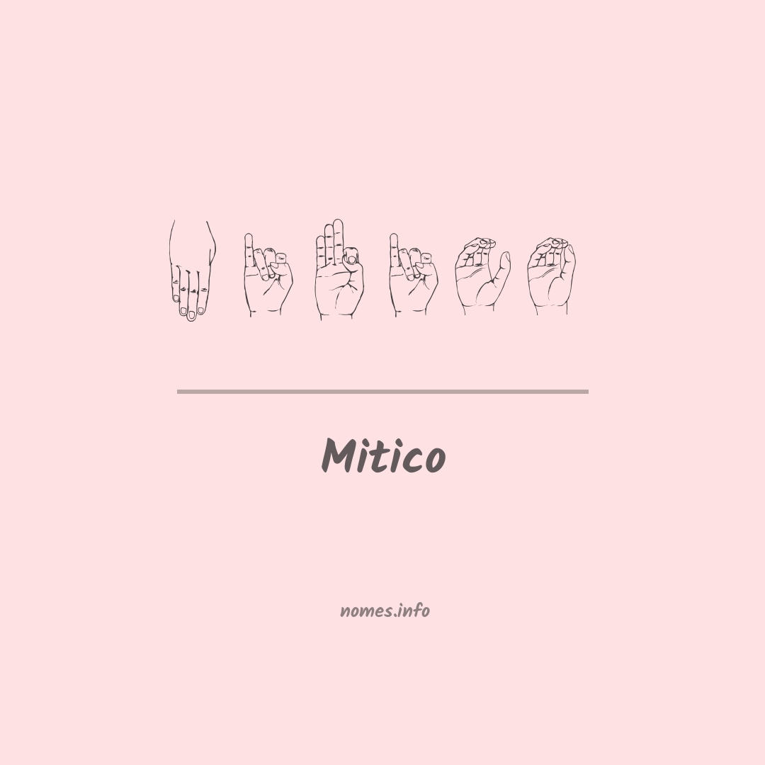 Mitico em Libras