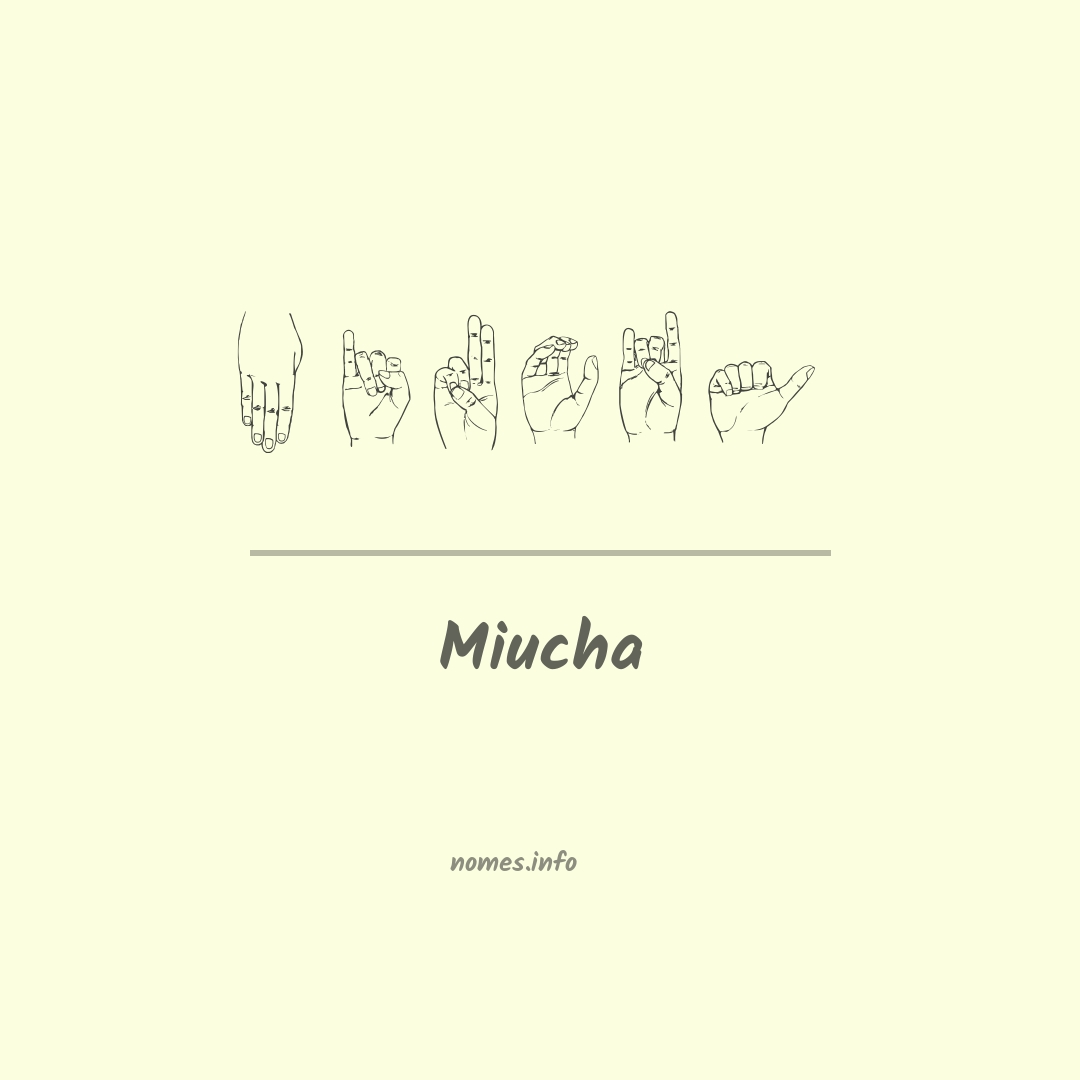 Miucha em Libras
