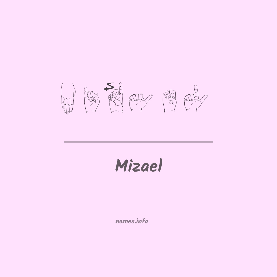 Mizael em Libras
