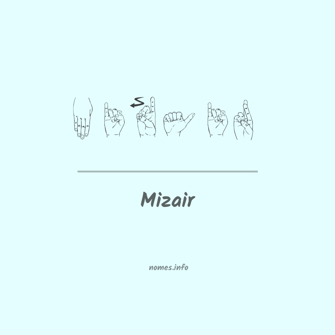 Mizair em Libras