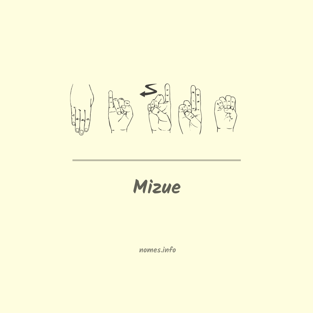Mizue em Libras