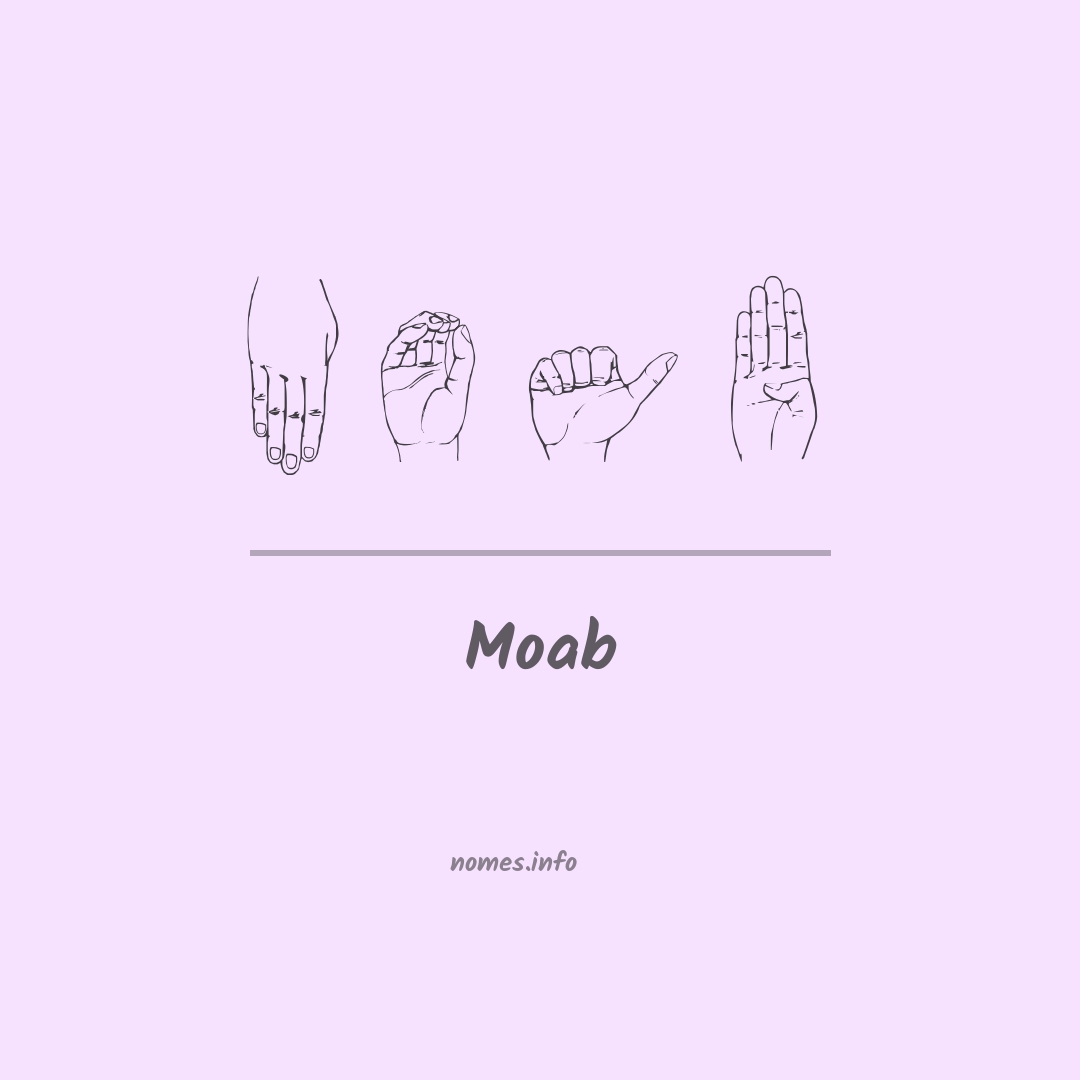 Moab em Libras