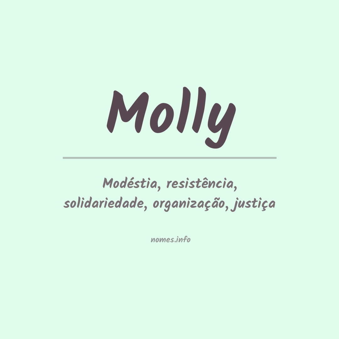 Significado do nome Molly