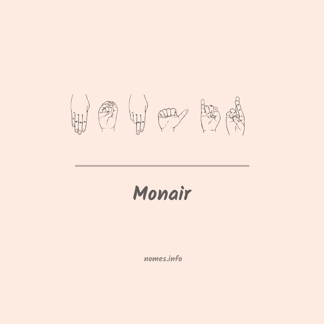 Monair em Libras