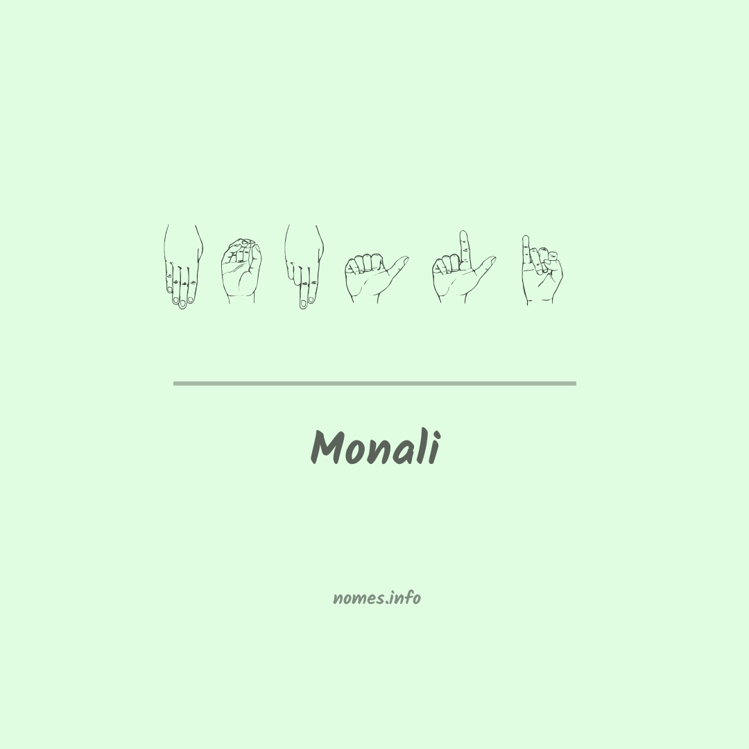 Monali em Libras