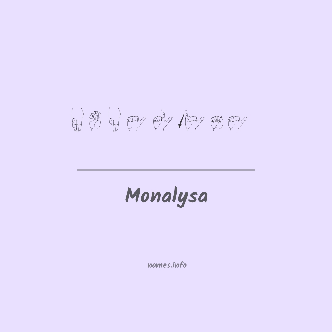 Monalysa em Libras