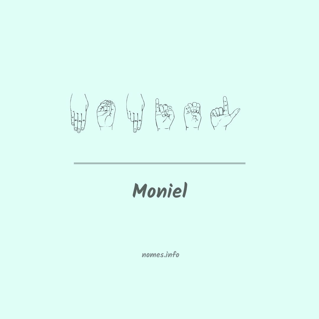 Moniel em Libras