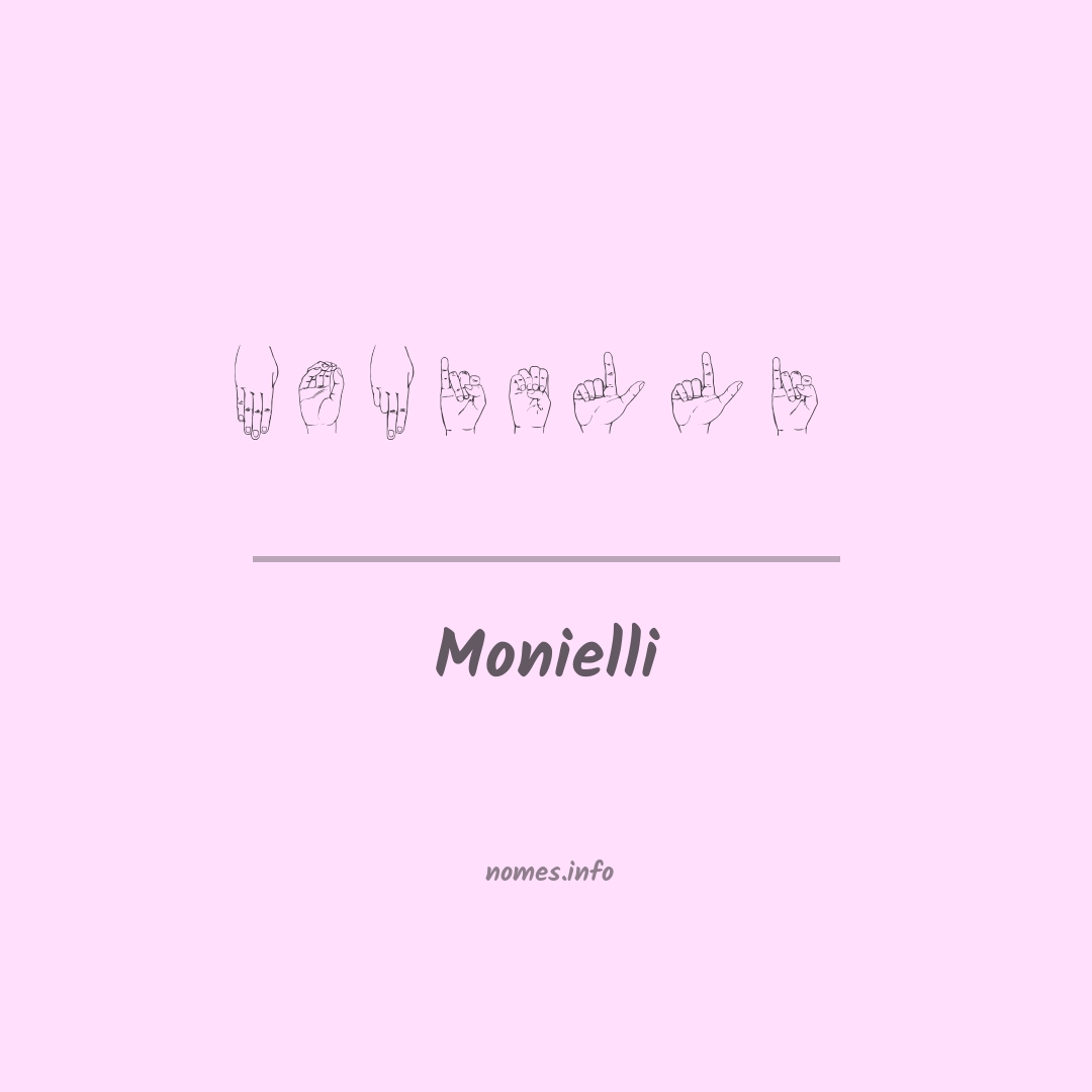 Monielli em Libras