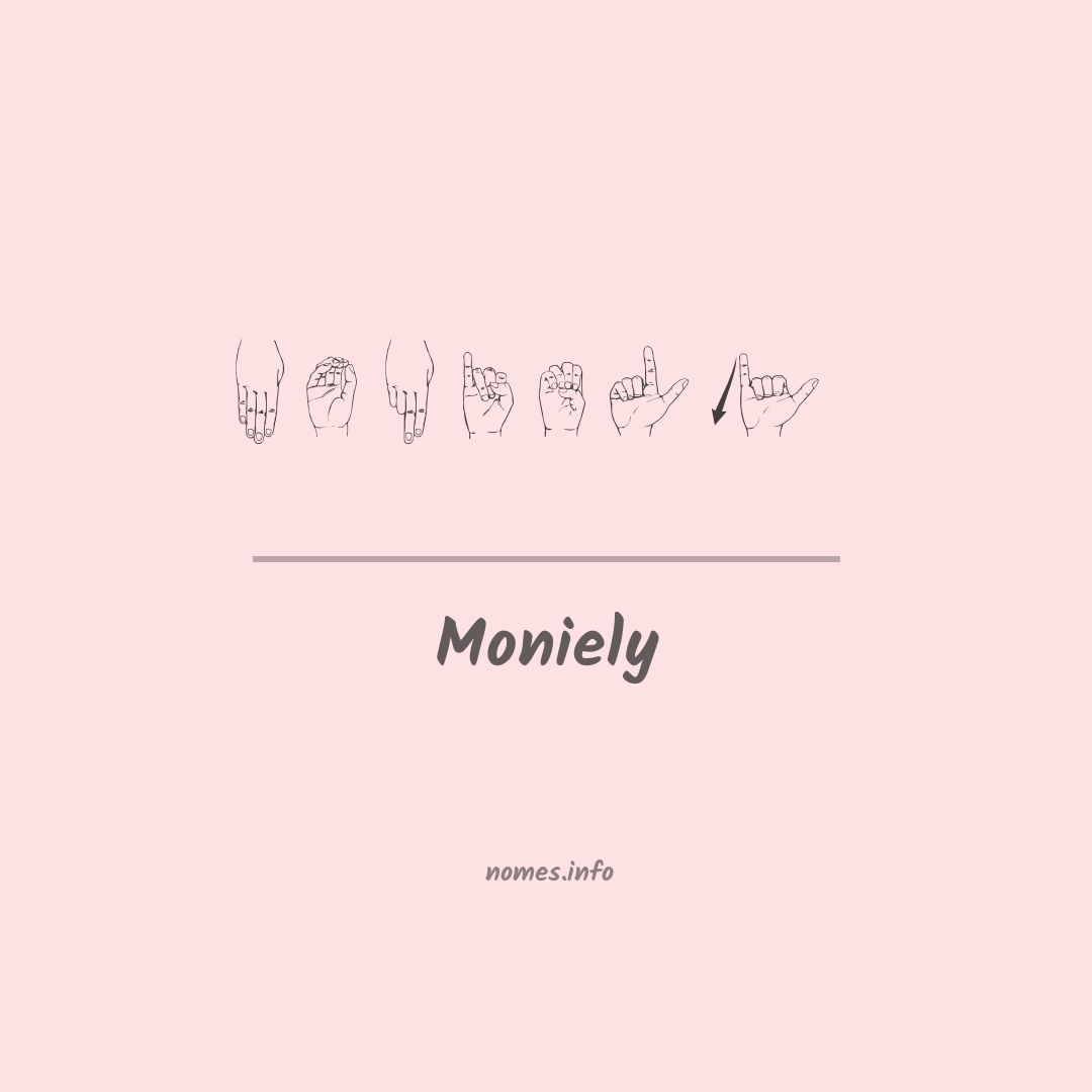 Moniely em Libras