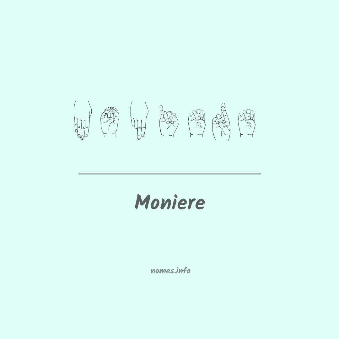 Moniere em Libras