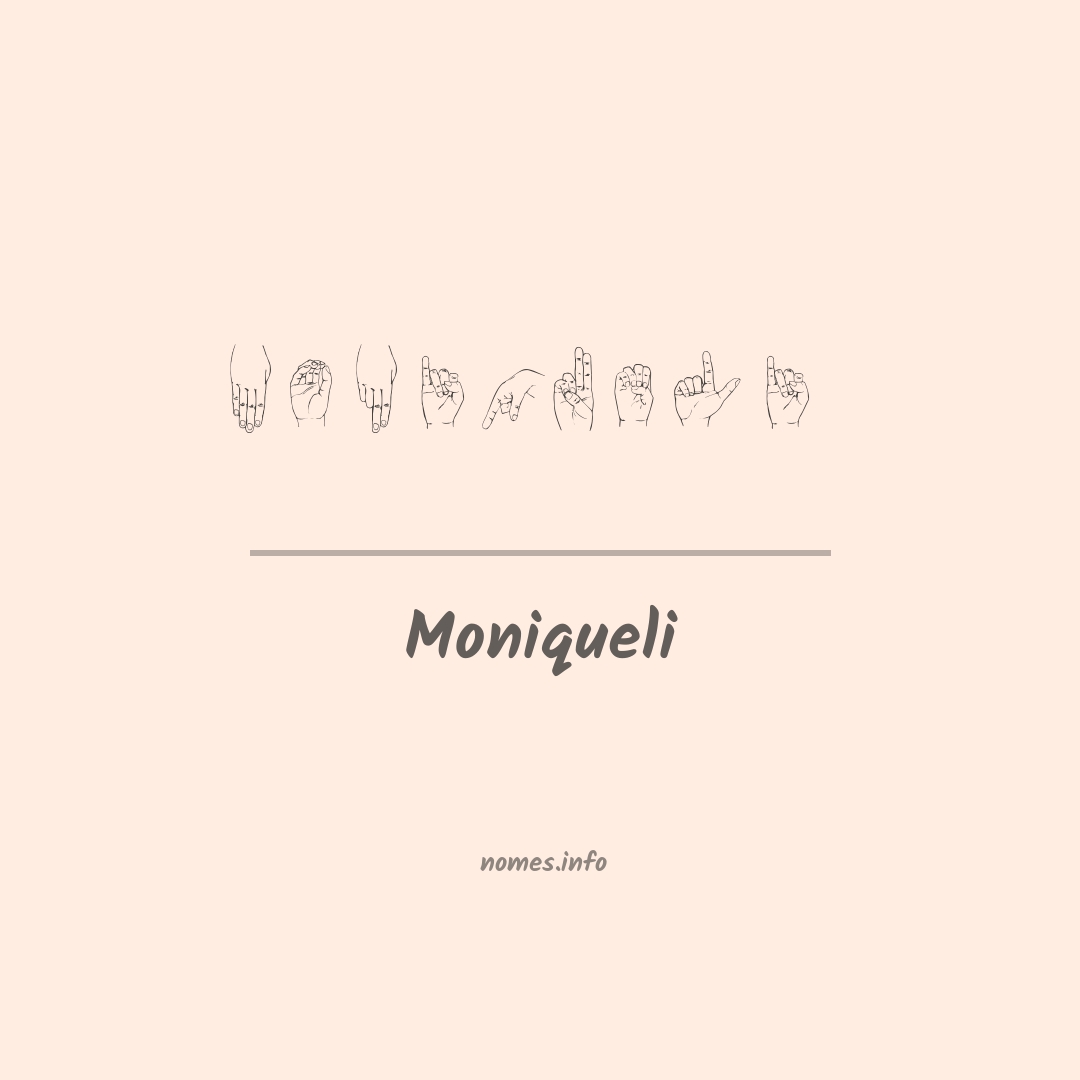 Moniqueli em Libras