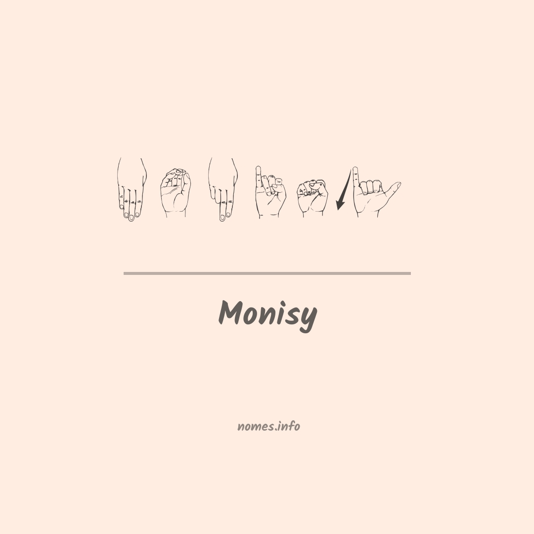 Monisy em Libras