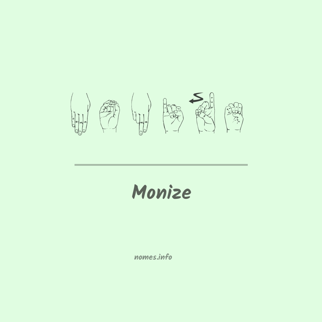 Monize em Libras