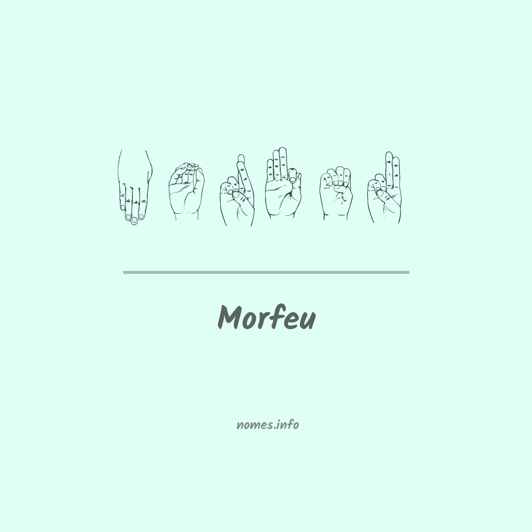 Morfeu em Libras