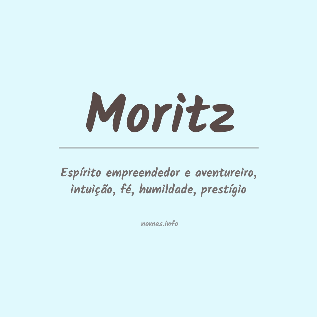 Significado do nome Moritz