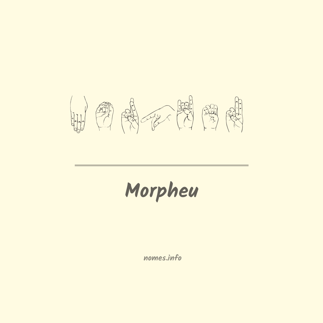 Morpheu em Libras