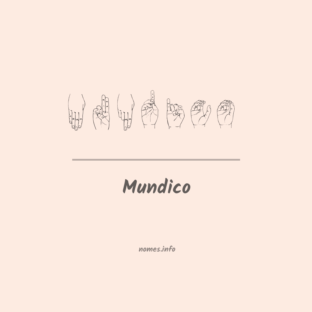 Mundico em Libras