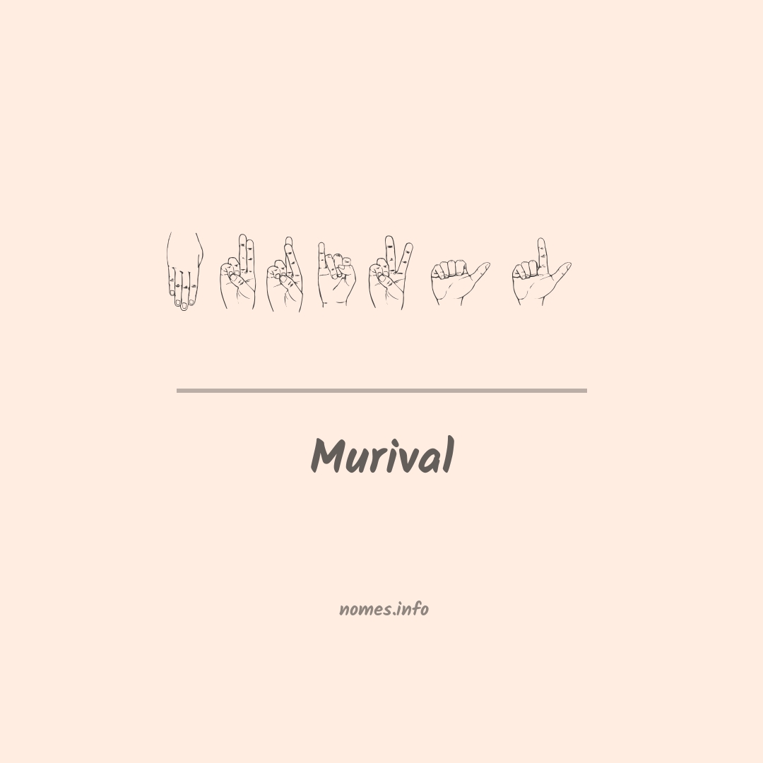 Murival em Libras