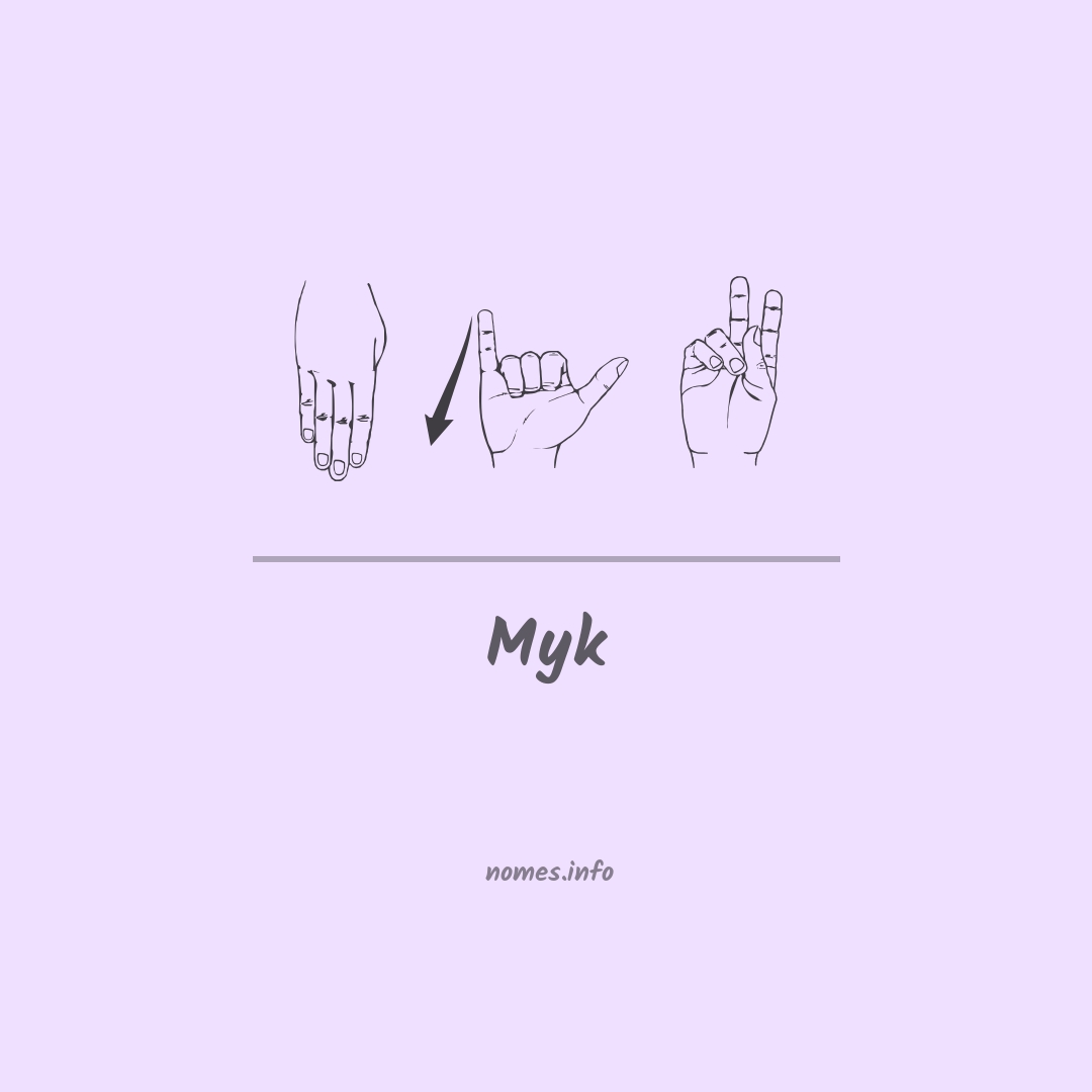 Myk em Libras