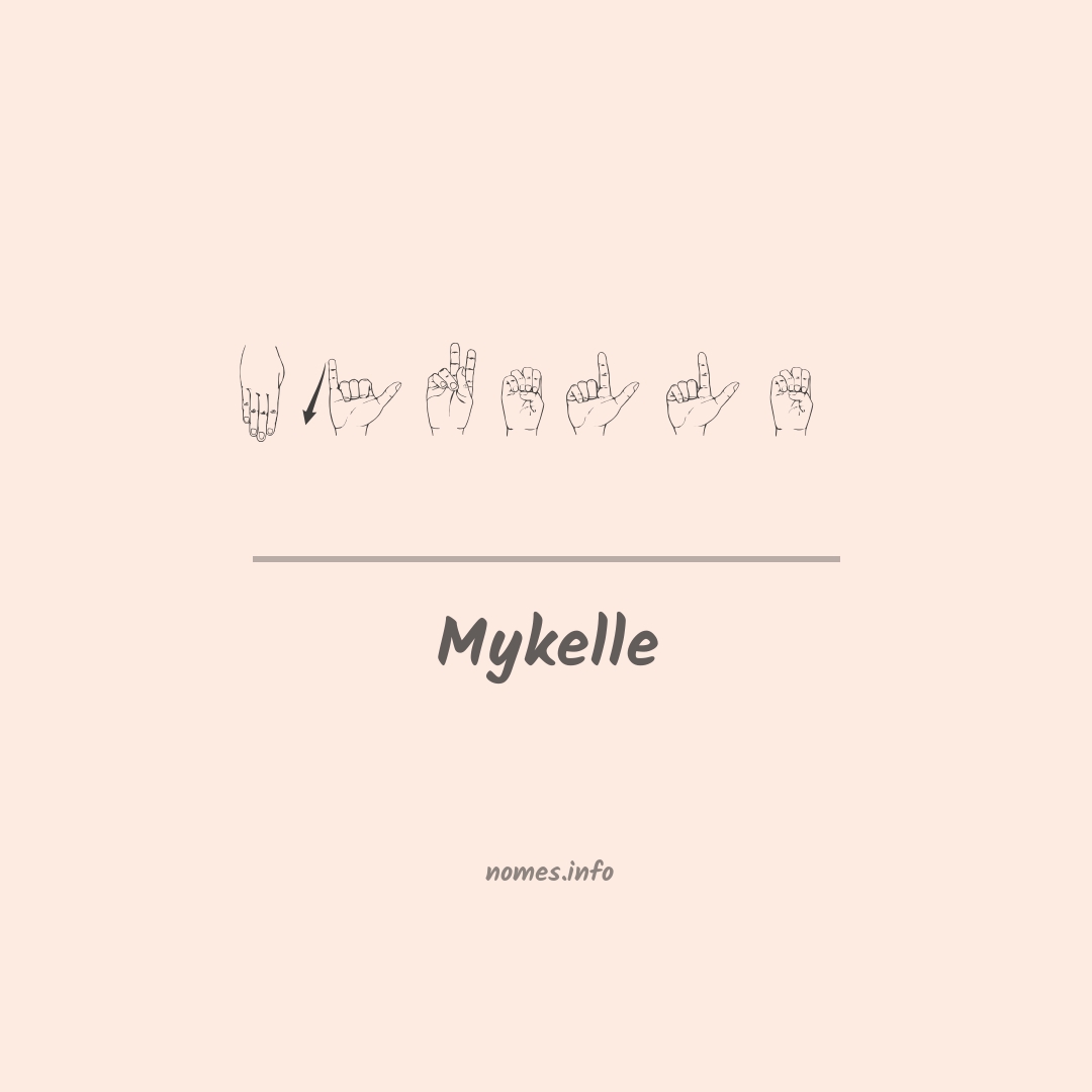 Mykelle em Libras